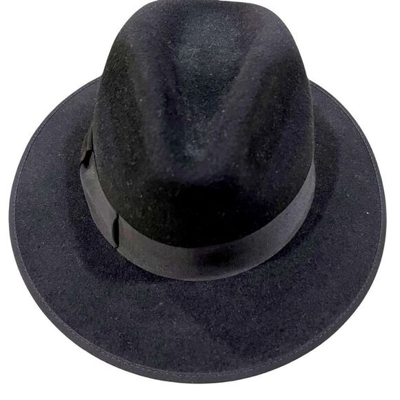 Gucci Rabbit Felt Fedora Size 59 L - Picture 3 of 10